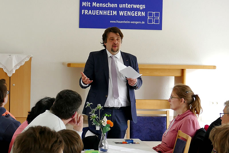 CDU-Kandidat Radtke wirbt für Europa (Mai 2019)